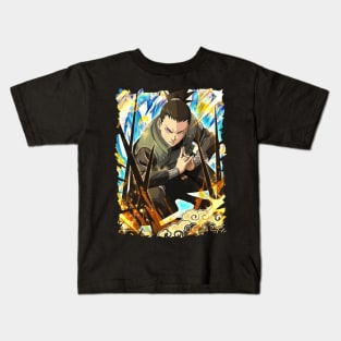 SHIKAMARU NARA MERCH VTG Kids T-Shirt